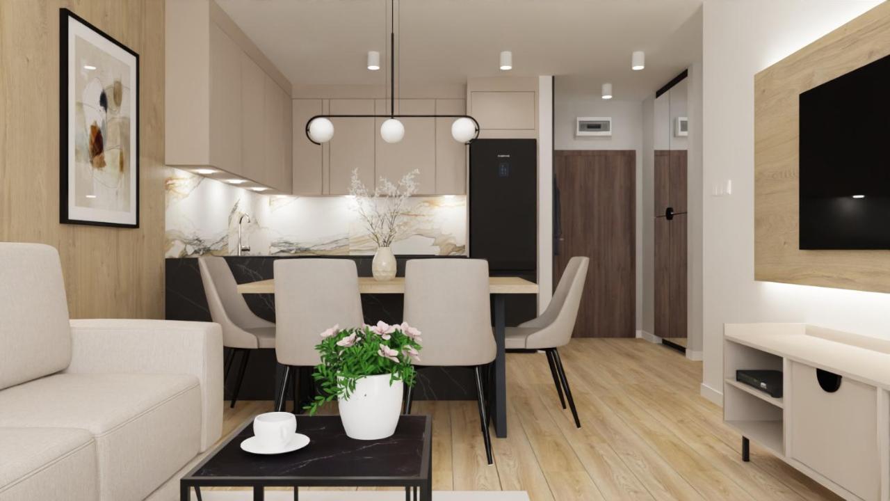 Apartament Mgla Zielona Góra Buitenkant foto